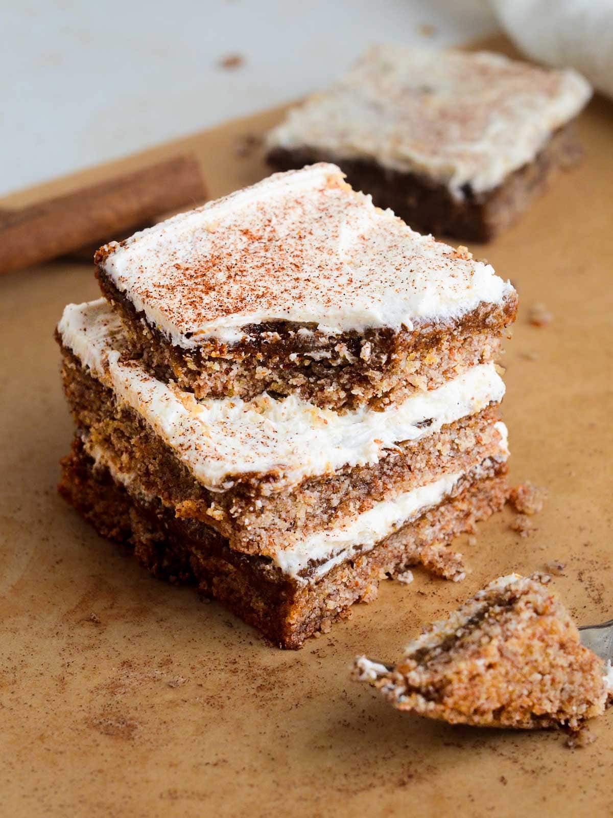 Triple Layer Gingerbread Bars: Your Ultimate Vegan & GF Holiday Treat
